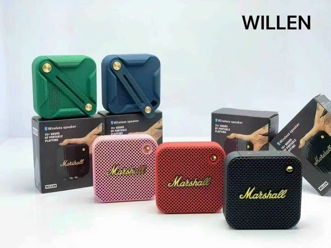 Loa bluetooth mini Marshall Willen hot nhất thị trường, loa blutooth âm thanh cực khủng bảo hành 6 tháng