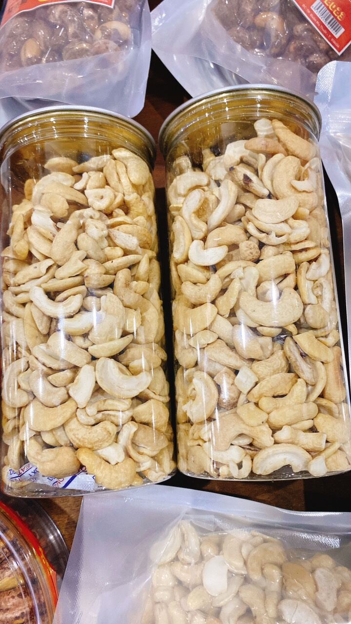 Hạt Điều sấy nguyên vị hạt điều sữa Đăk Lăk hộp 500 gr