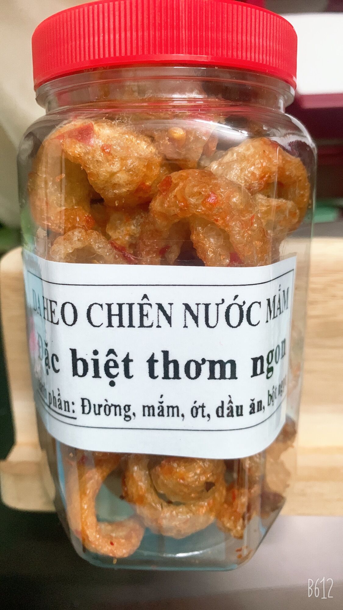 Da Heo Chiên Nước Mắm ( combo 3 họp da heo ) - đặc biệt thơm ngon.