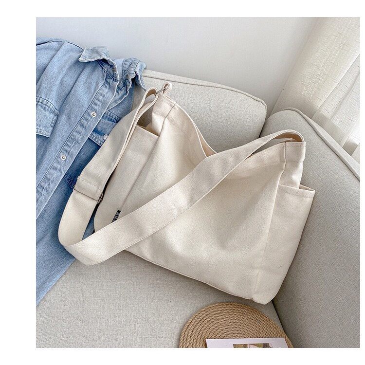 [RẺ VÔ ĐỊCH+FREESHIP MAX 15K] Túi tote vải canvas hàn quốc
