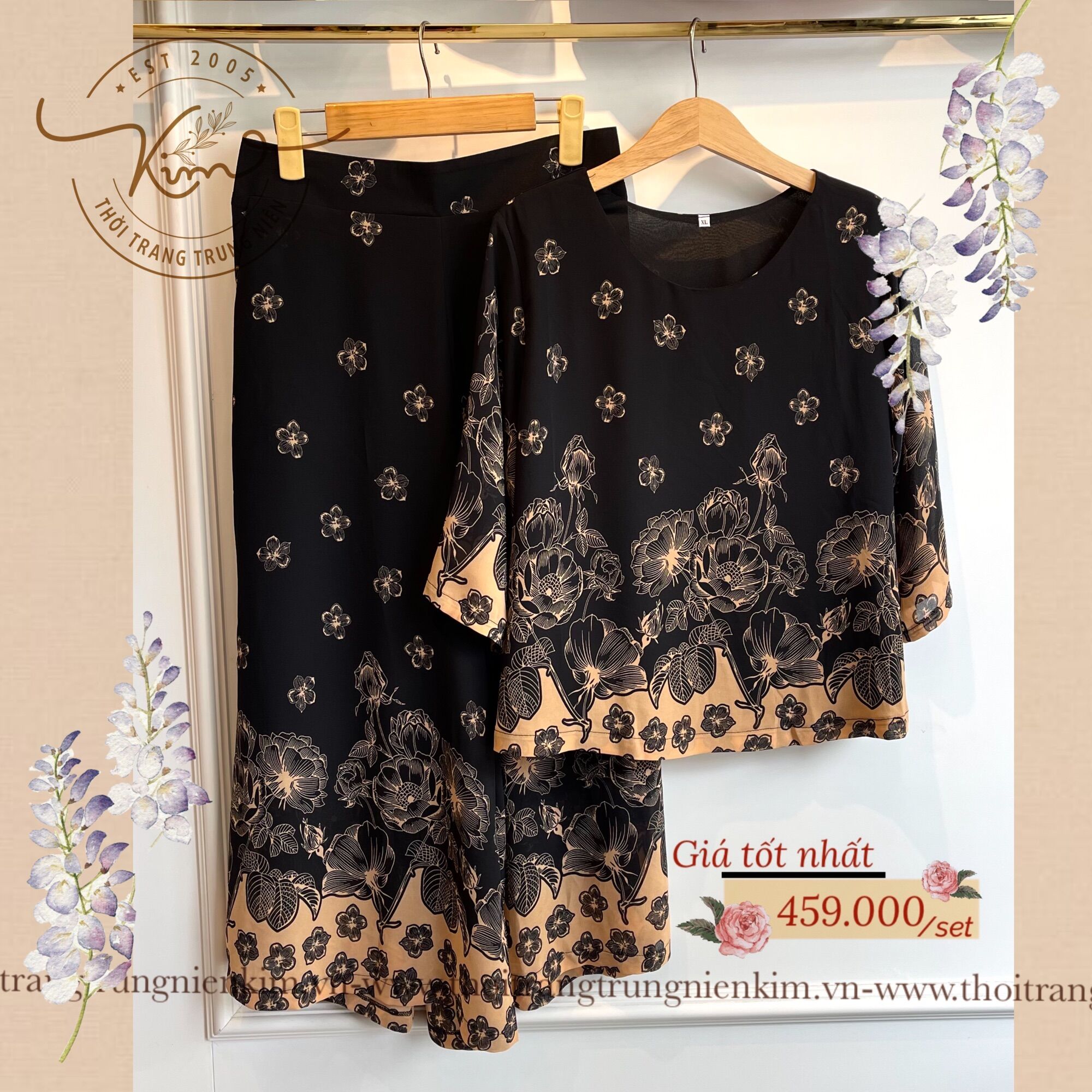 Set voan trung niên cao cấp Bigsize