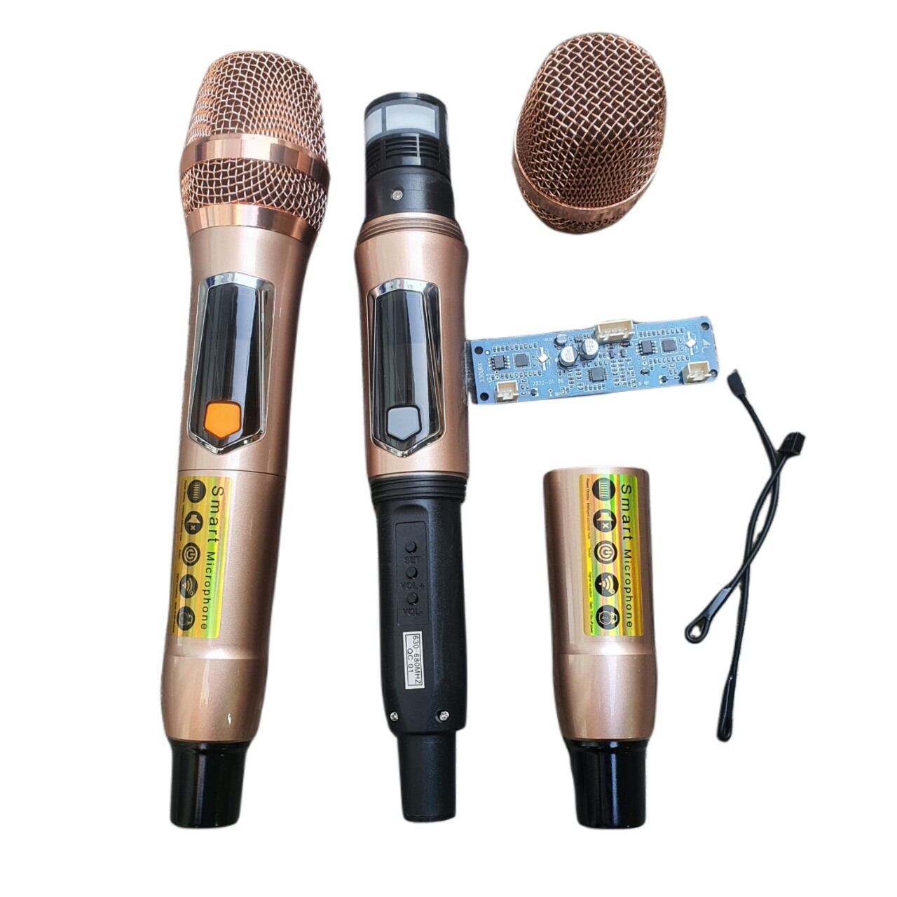 Micro Loa kéo UHF Đổi Tần Số