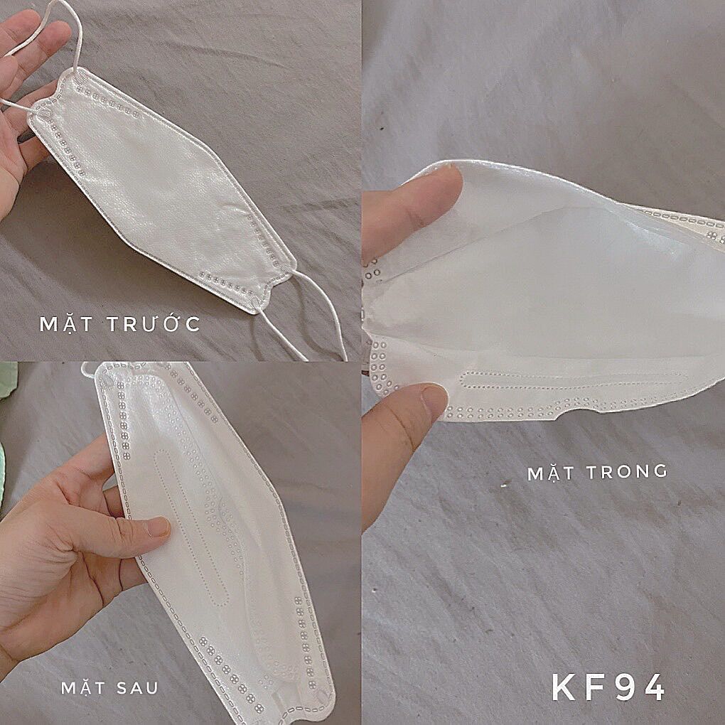 khẩu trang kf94 chất lượng, nhiều loại (túi 5c, túi 10c, combo 5 túi 10c)