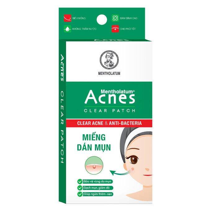 [Hcm]Miếng Dán Mụn Acnes Giúp Giảm Mụn Sưng Viêm 24 Miếng