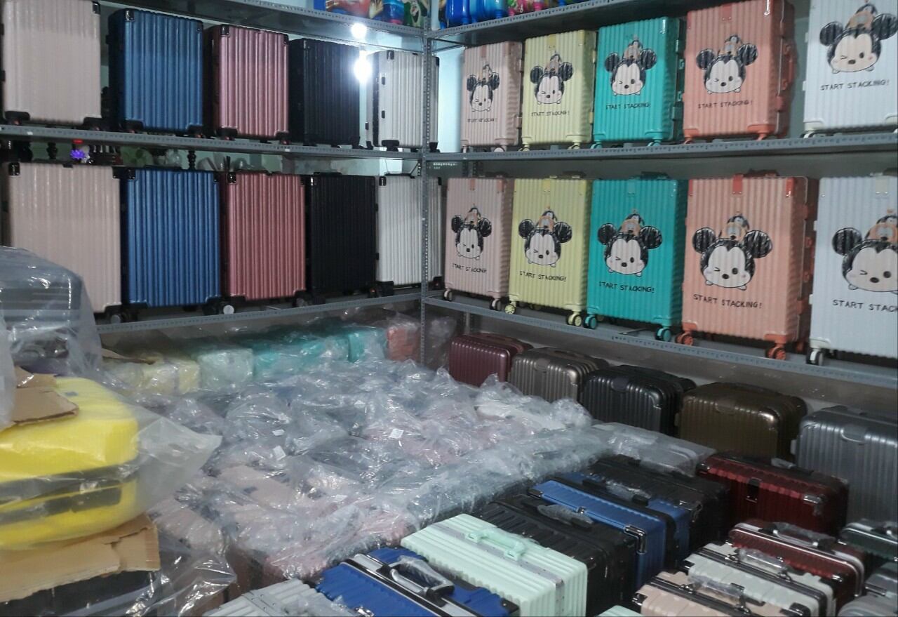 vali khung nhôm cao cấp Mickey size 24