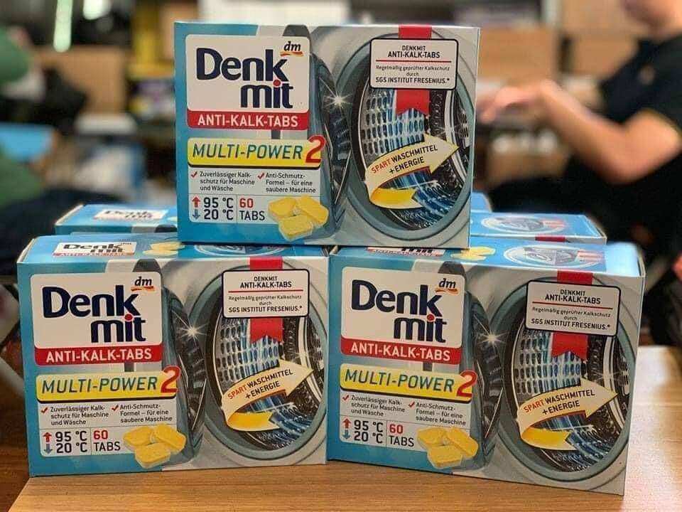 Viên tẩy lồng máy giặt Denkmit Đức