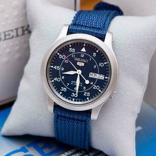 [HCM]Seiko5 Automatic QĐ Size nhỏ 37mm SNK803/805/807/809 