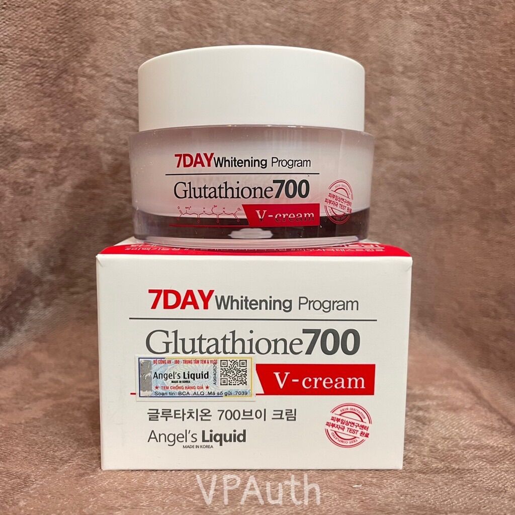 [Hoàn tiền 20%] Kem Trắng Da 7day Whitening Program Glutathione 700 V