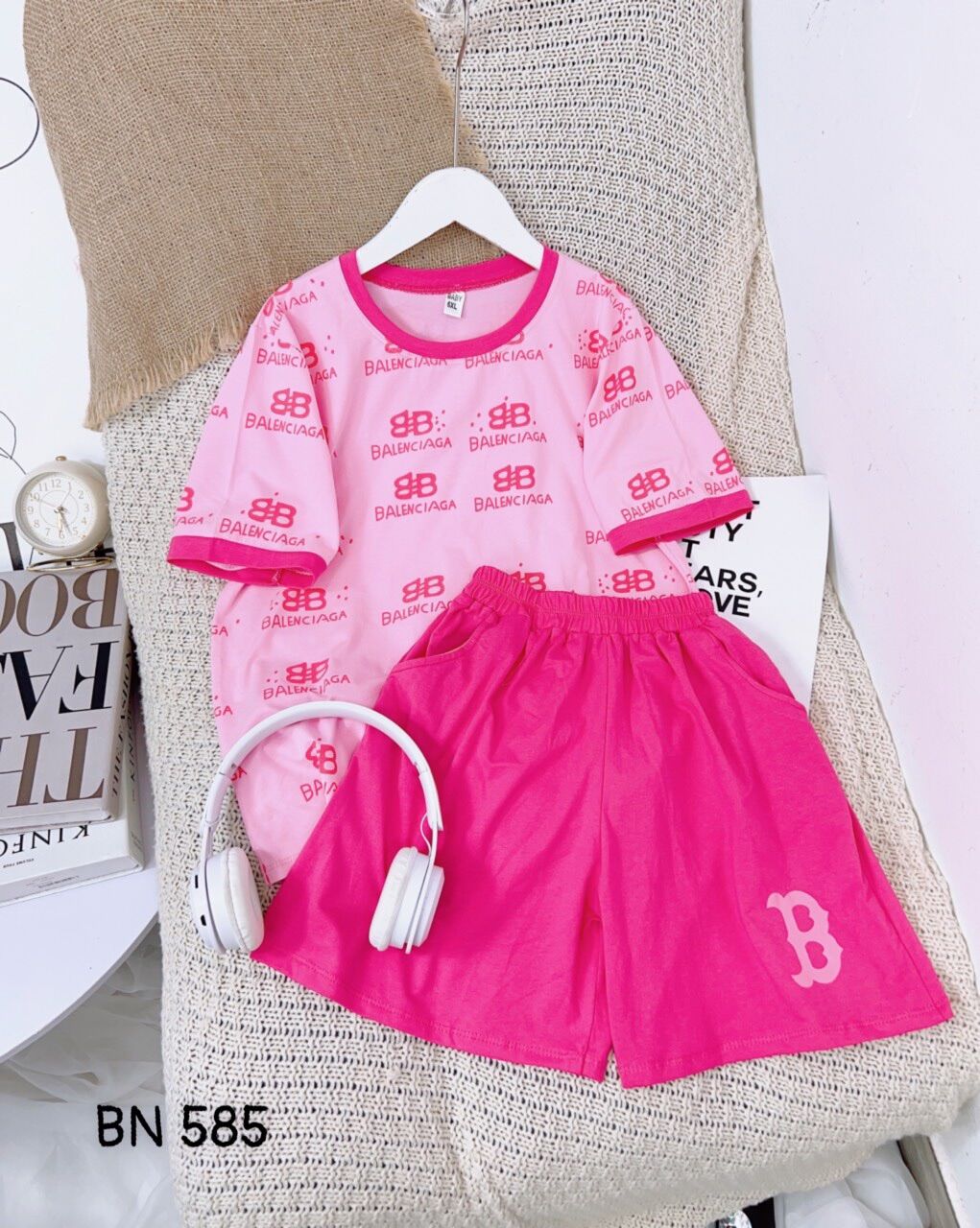 set bộ thời trang cá tính cho bé yêu