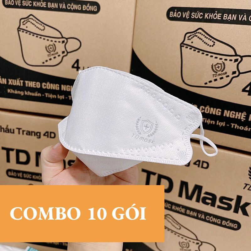 Combo 10 gói khẩu trang TD-Mask