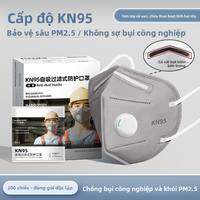 WANBAOLV | Khẩu trang chống bụi N95 than hoạt tính có van thở bảo vệ khỏi bụi công nghiệp