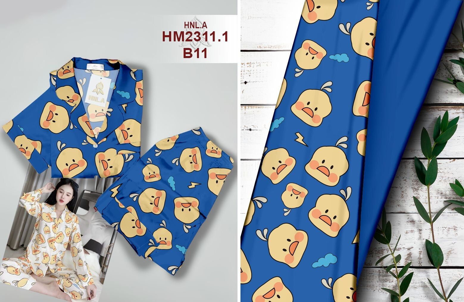 Vải lụa phi-lụa satin mẫu con gà