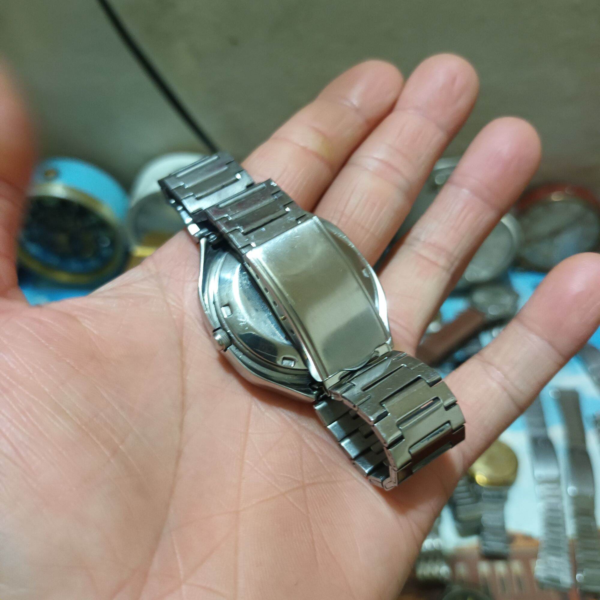 Đồng hồ Citizen automatic cổ 21 Jewels 4 hạt xoàn
