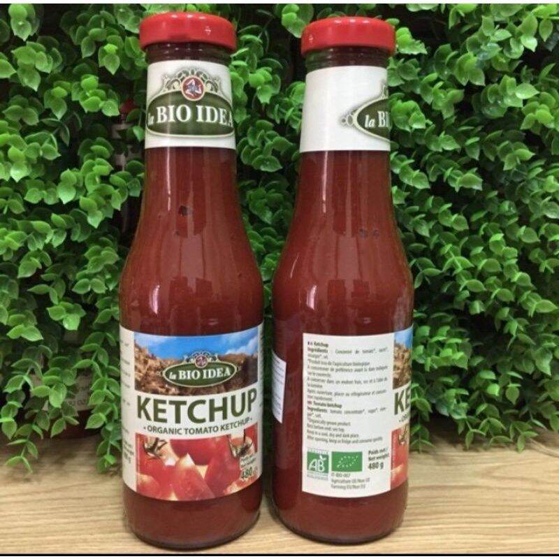 Sốt cà chua/ Tương cà hữu cơ Bio Idea 480gr