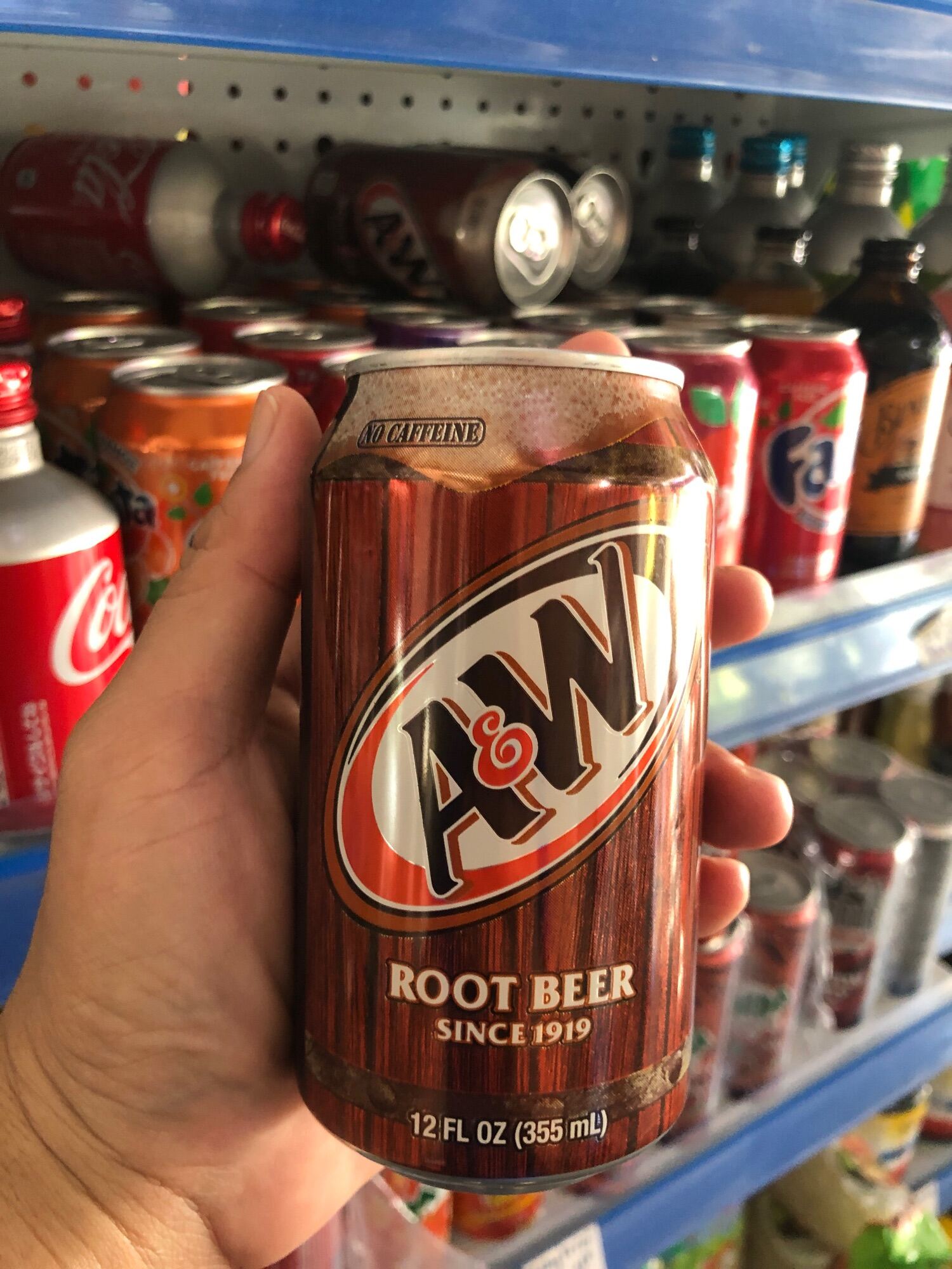 Nước ngọt có Gas Xá Xị Mỹ USA Coke-Spakling Soda A&W Root Beer