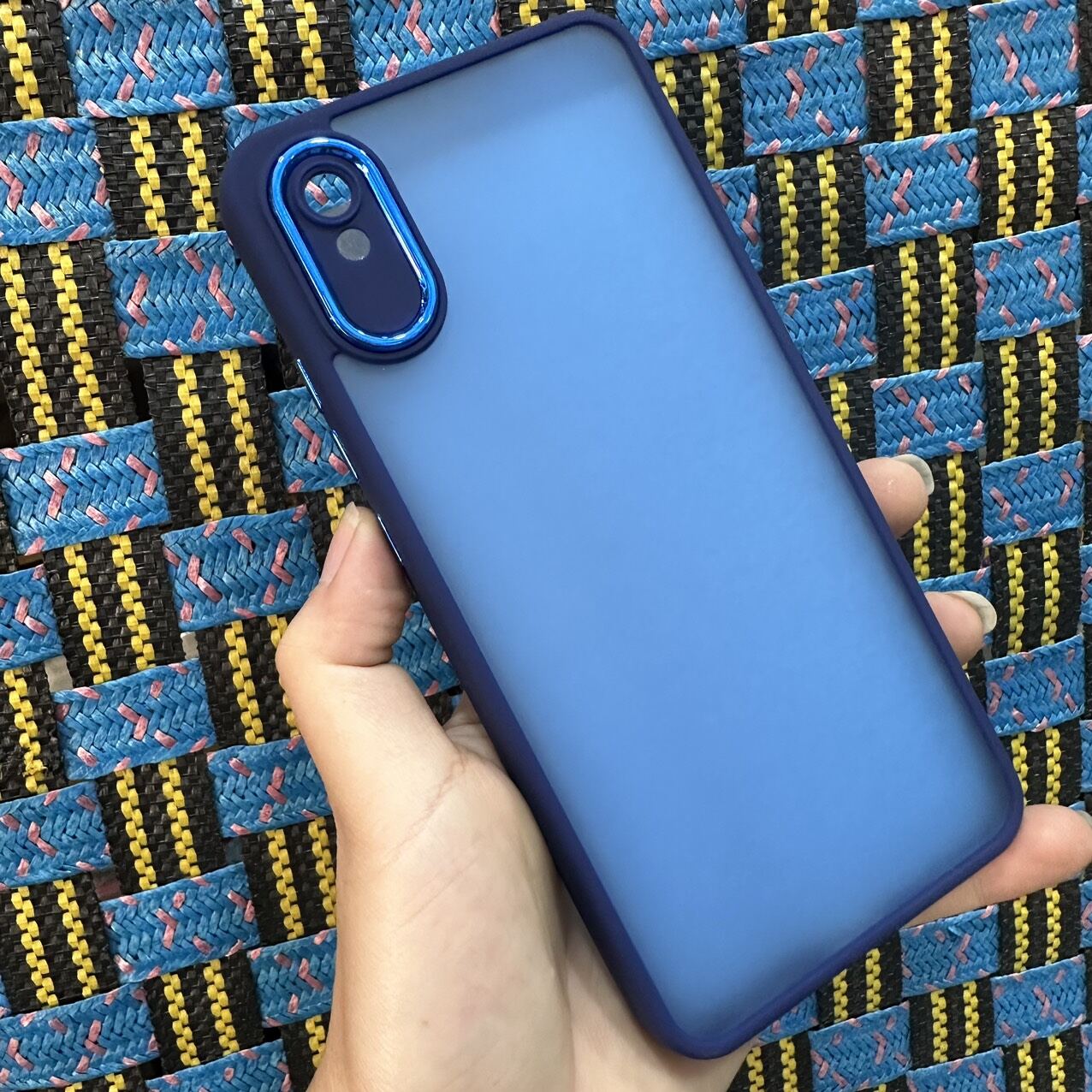 Case ốp lưng Xiaomi redmi 9A viền dẻo lưng nhám mờ bảo vệ camera