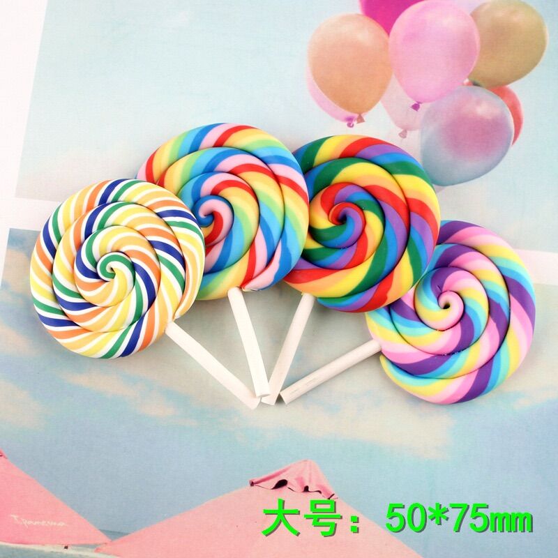 Kẹo mút decor chụp mẫu nail
