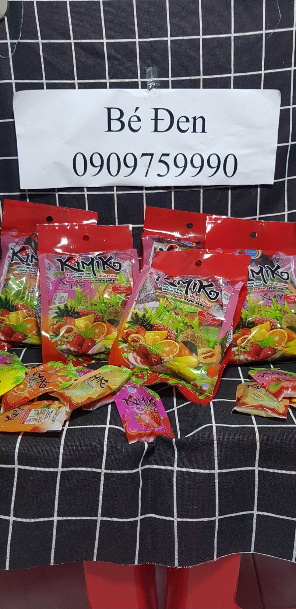 [HCM]Thạch rau câu Kimiko 216g
