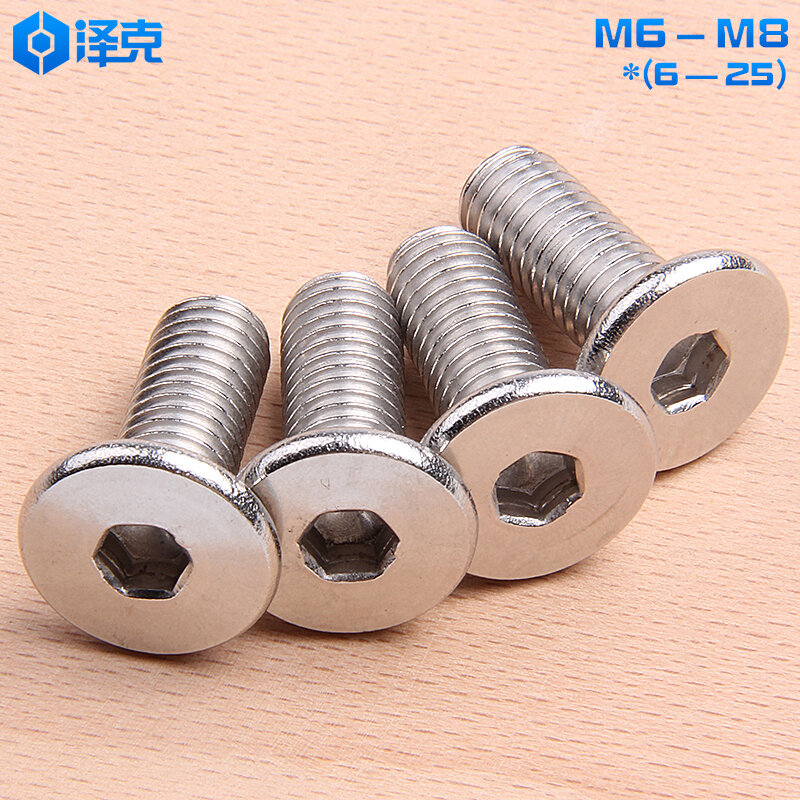 Bu Lông Lục Giác Trong Đầu Bằng Inox 304 M6m8 *