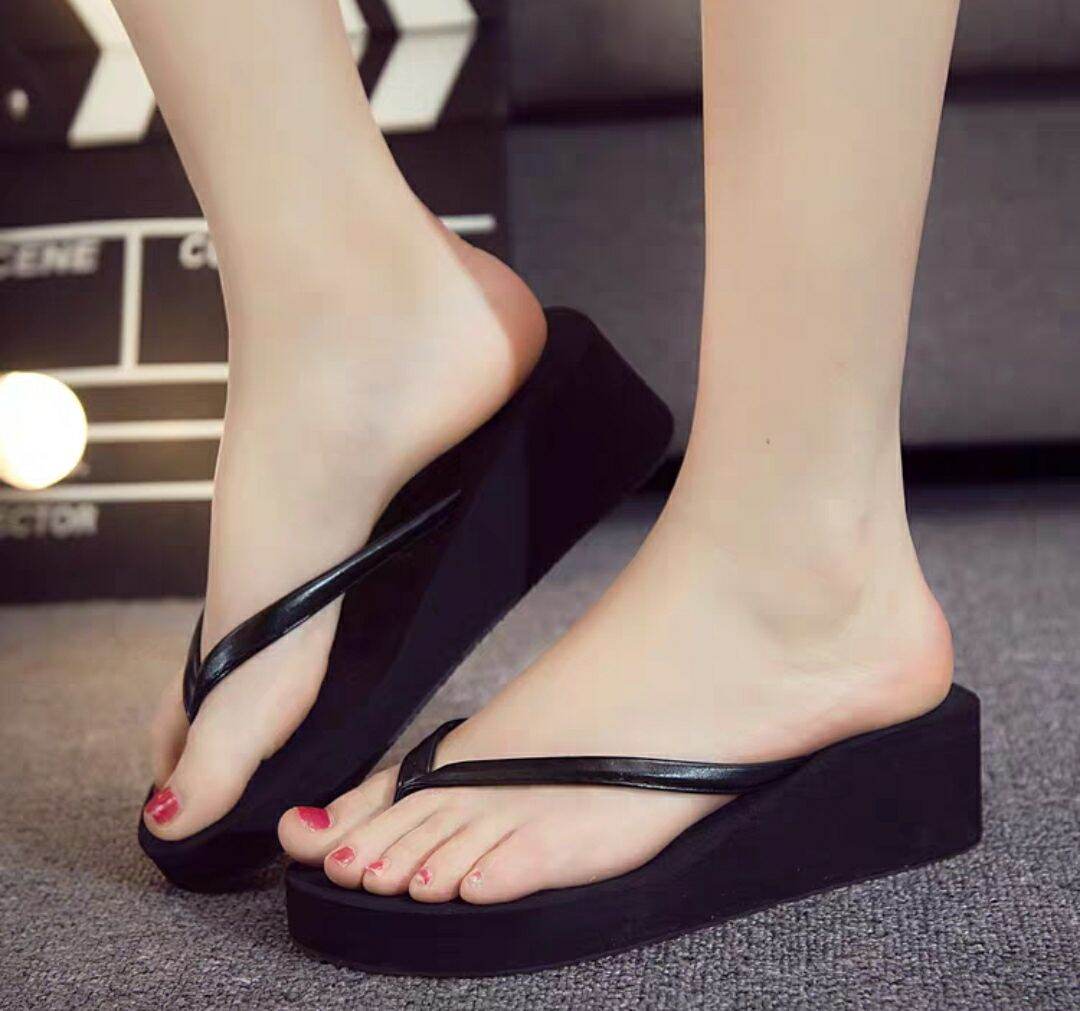Dép cao gót xỏ ngón Bebe 5 phân