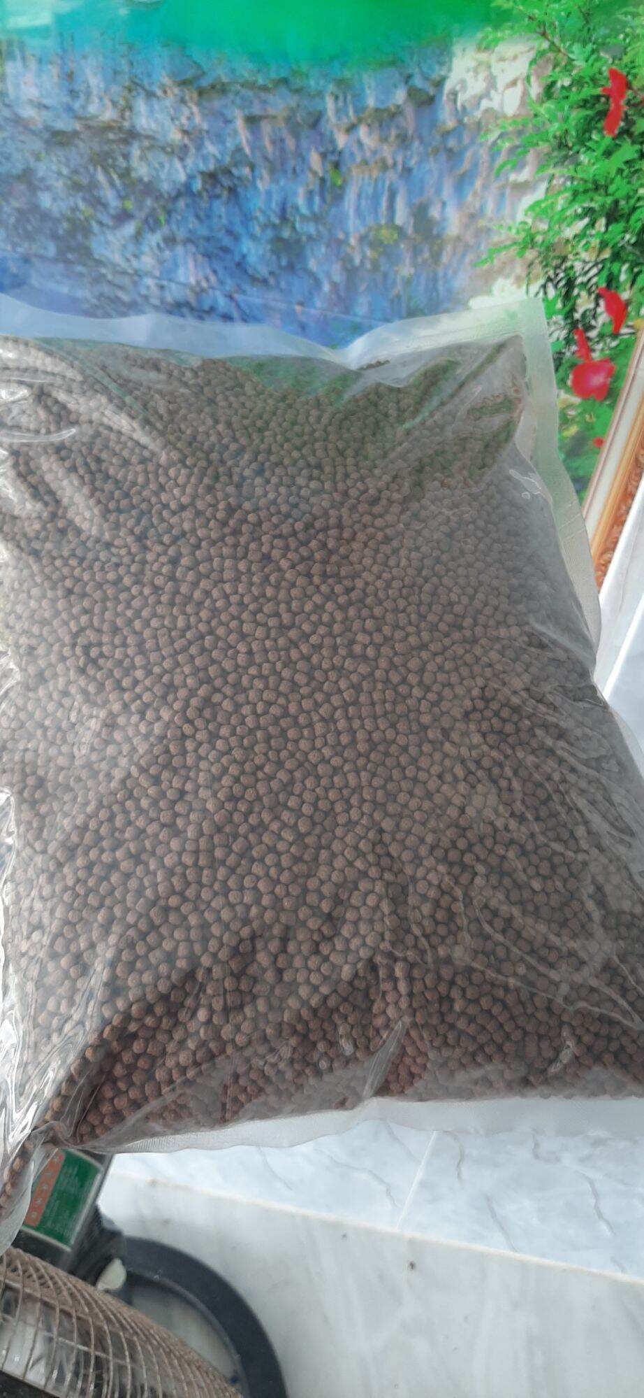 HCM.2kg   thức ăn cá koi.7 màu , beta viên 3 ly. mua trên 5kg tặng kèm 1 hủ muối tây ninh 100g