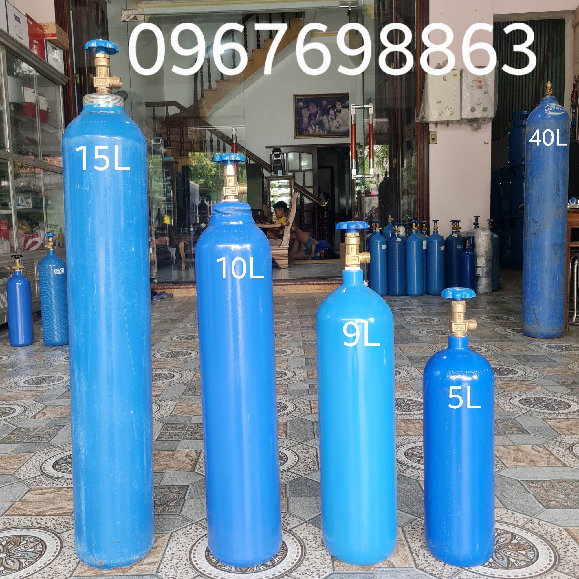 9 Liter Argon Gas Tank_Tig Welding Argon Gas Tank