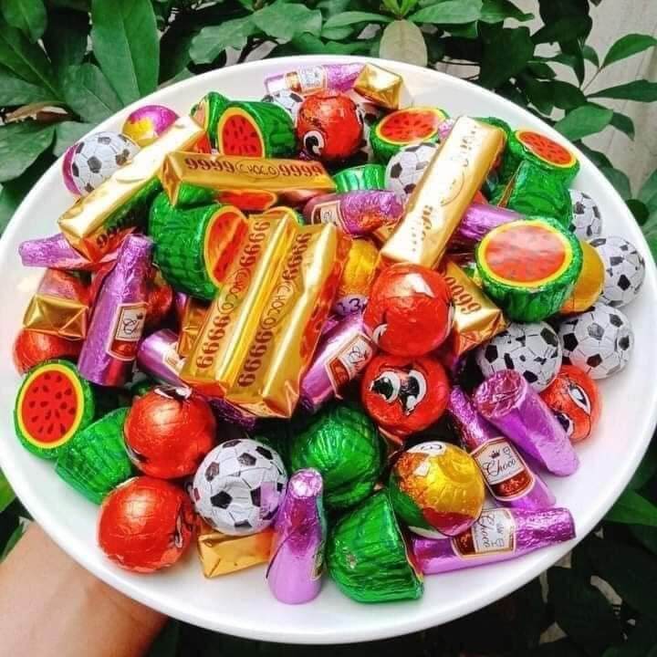 Hộp kẹo socola mix  500g