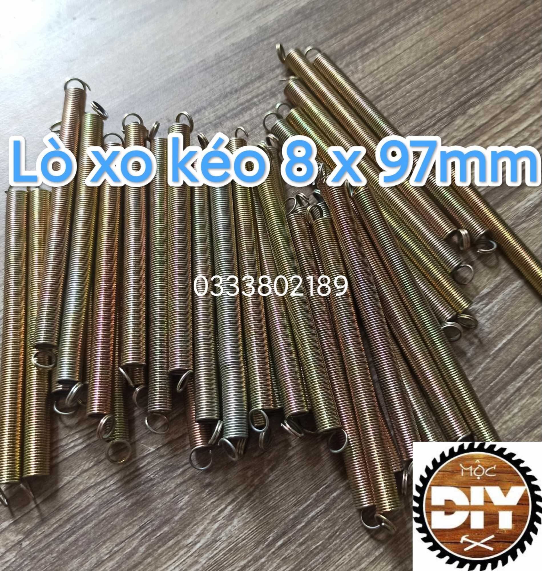 Lò xo kéo phi 8, dài 97mm