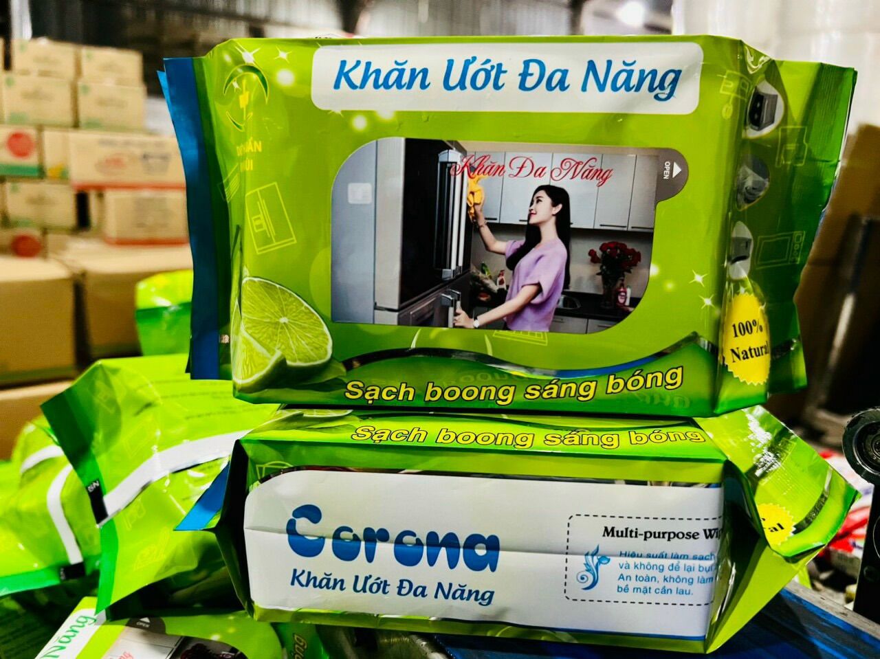 Khăn ướt lau bếp đa năng