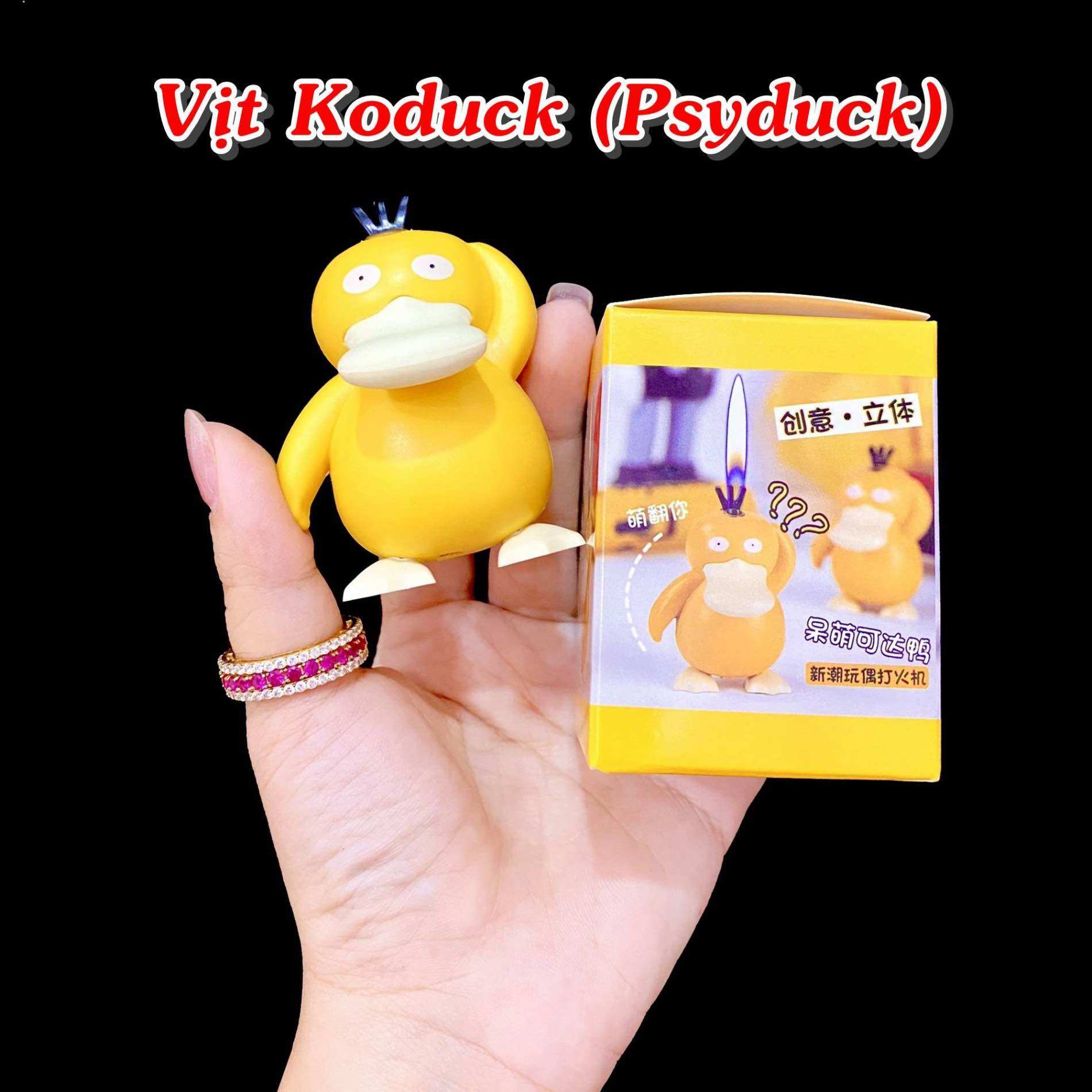 Bật lửa gas đa năng hình con vịt koduck
