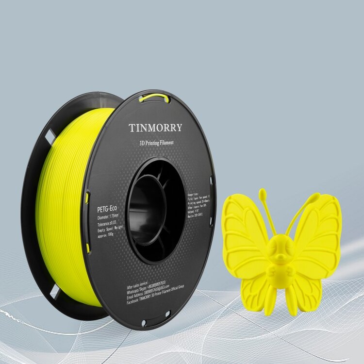 Tinmorry: Vật Liệu Tiêu Hao In Petg3d Cấp Tiếp Xúc Thực Phẩm Vật Liệu PETG-ECO Tianrui, Đóng Gói 1Kg