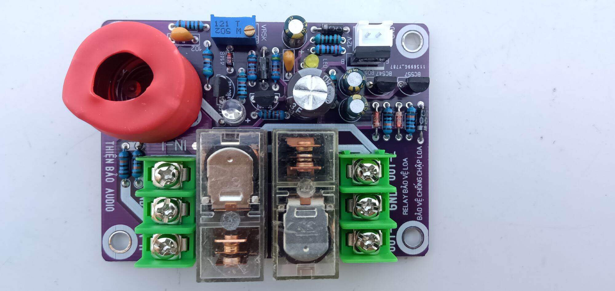 MẠCH BẢO VỆ LOA - BẢO VỆ CHỐNG CHẠM LOA 12V