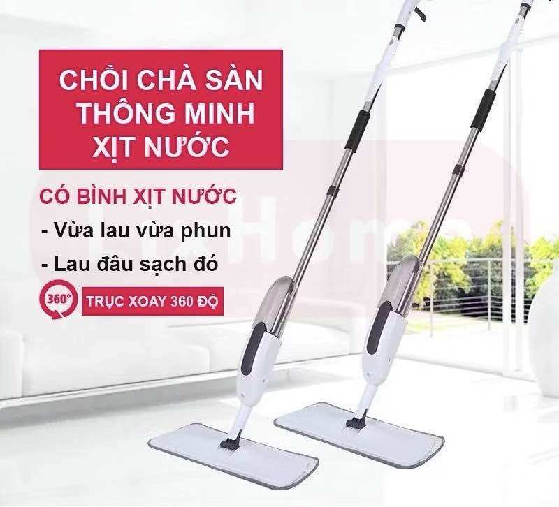 Cây Lau Nhà Phun Sương Lau Sàn Làm Sạch - Dòng Sản Phẩm Chất Lượng Cao