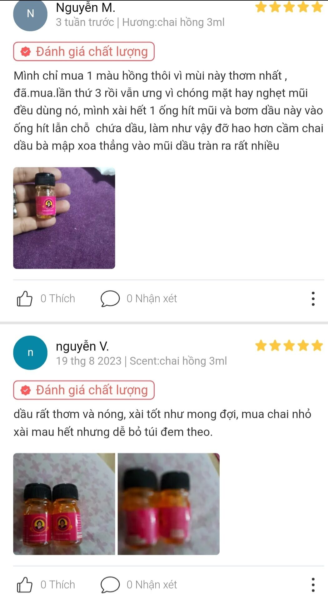 (Giá Sĩ) Dầu Bà Mập Đen thái Lan 3ml- Hàng Nội Địa
