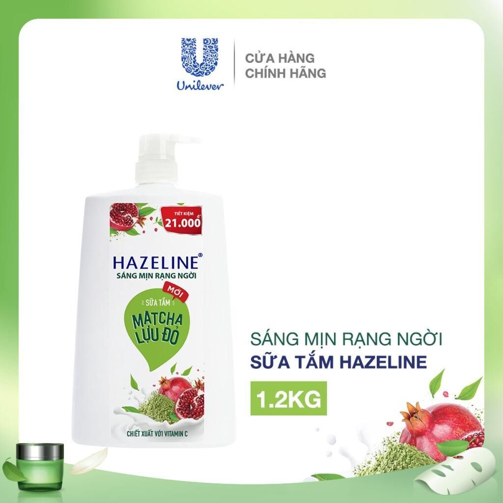 SỮA TẮM HAZELINE 1.2kg