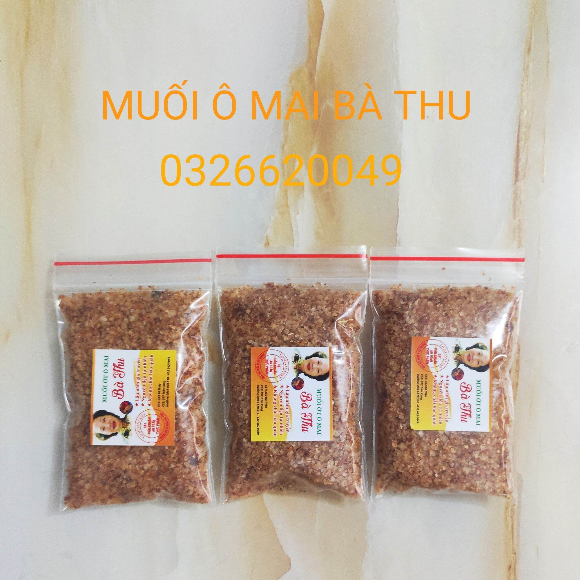 Túi muối nhỏ dùng thử (6x8cm) khoảng 50g