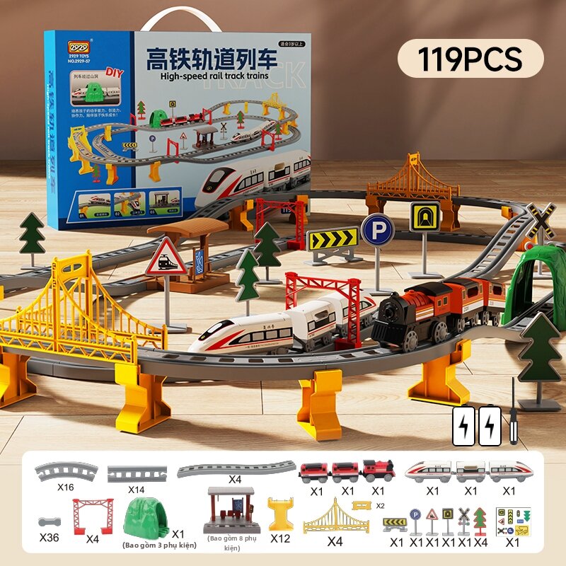 Letop Baby | Đồ Chơi Tàu Hỏa Cho Bé Trai 3-6 Tuổi