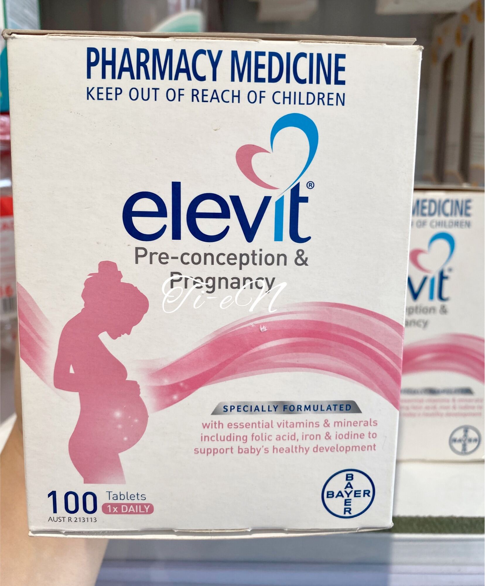 Elevit Bầu Bổ sung vitamin cho mẹ bầu trong thai kỳ thumbnail