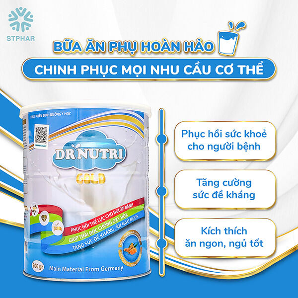 Tên sản phẩm Sữa dinh dưỡng Dr. Nutri Gold 900gr