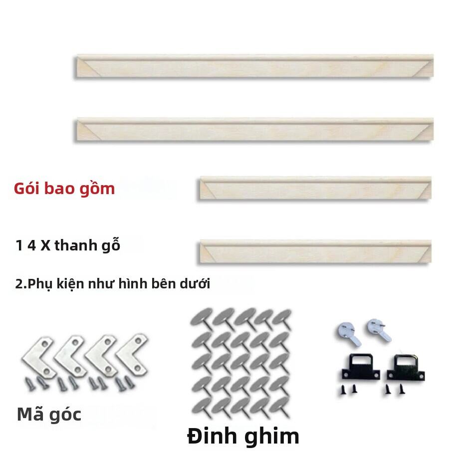 Khung Gỗ Cho Tranh Sơn Dầu Canvas 30x40 30x30 40x50 Hình Chữ Nhật Tranh Kim Cương Tự Làm Trang Trí N