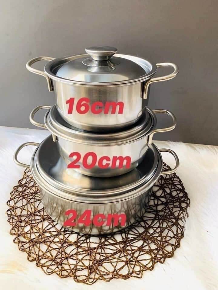 [HCM] BỘ 3 NỒI QUÀ TẶNG SHARP
