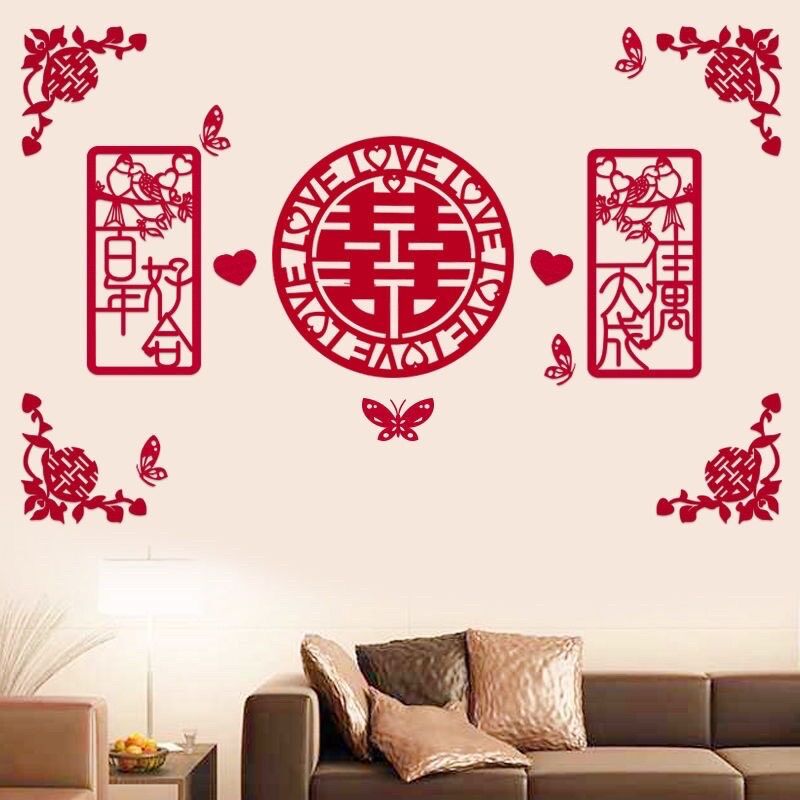 SET DÁN TRANG TRÍ ĐÁM CƯỚI