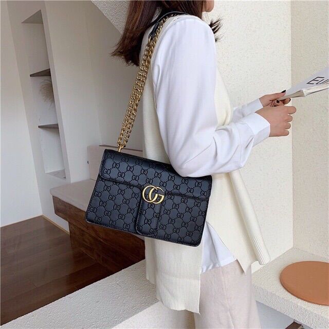 Túi đeo chéo Quảng Châu cao cấp size 25cm