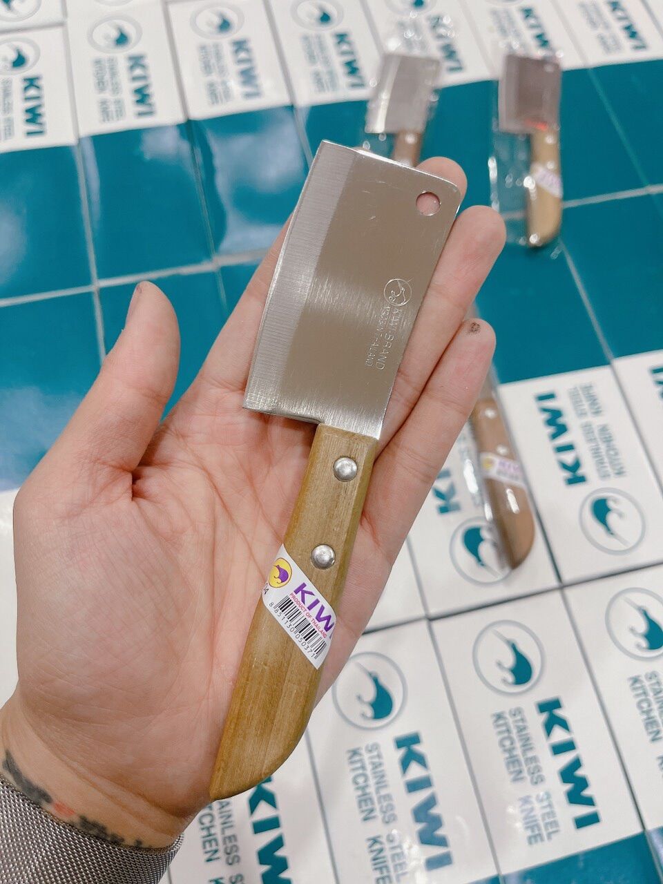 Dao kiwi gọt hoa quả siêu xinh thái lan
