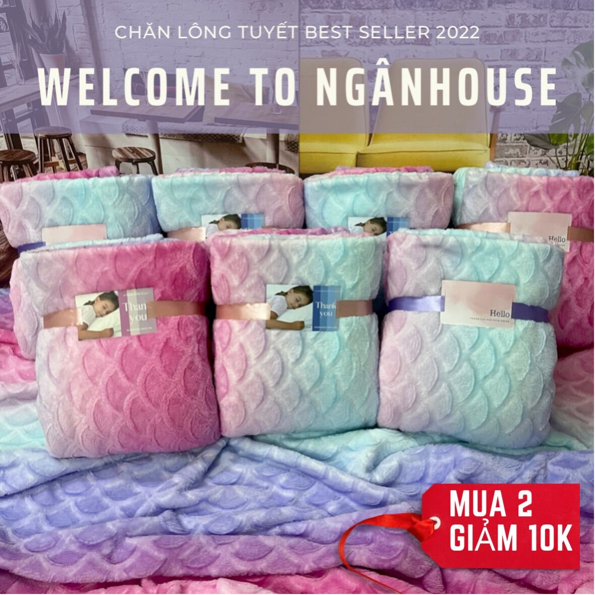 🪴39 mẫu chăn lông tuyết size 2m2-mẫu mới/mền lông tuyết