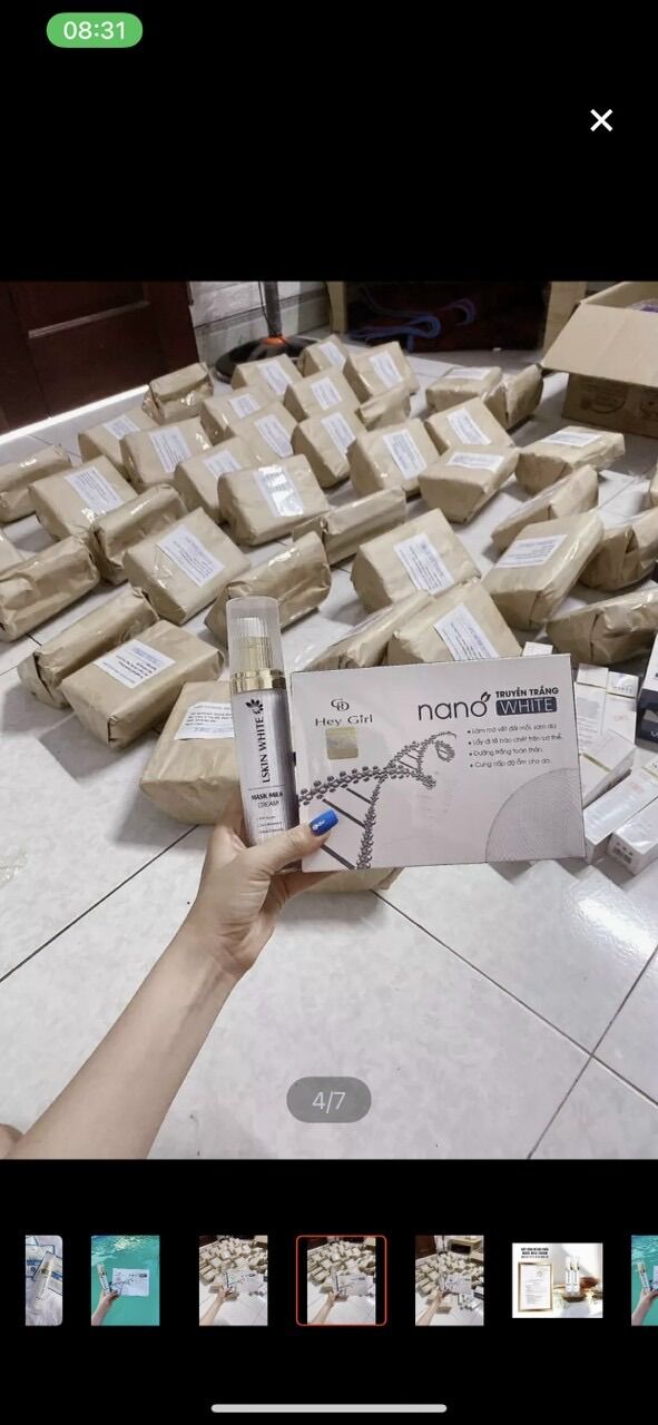 Compo TẮM TRẮNG NANO +Ủ TRẮNG KÉN TẰM