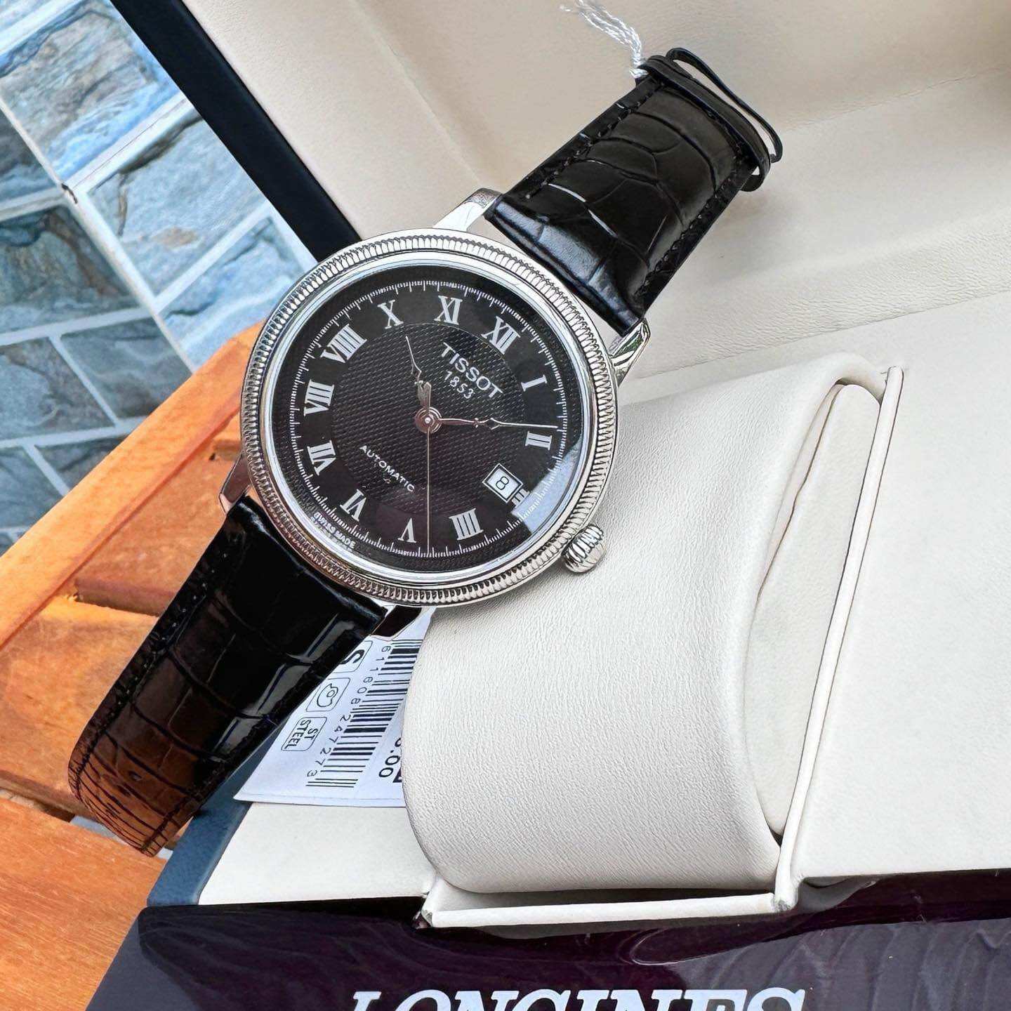 [Tặng Gói Bảo Hàng Vàng] ĐỒNG HỒ NAM CHÍNH HÃNG Tissot Bridgeport T045.407.16.053.00 Automatic