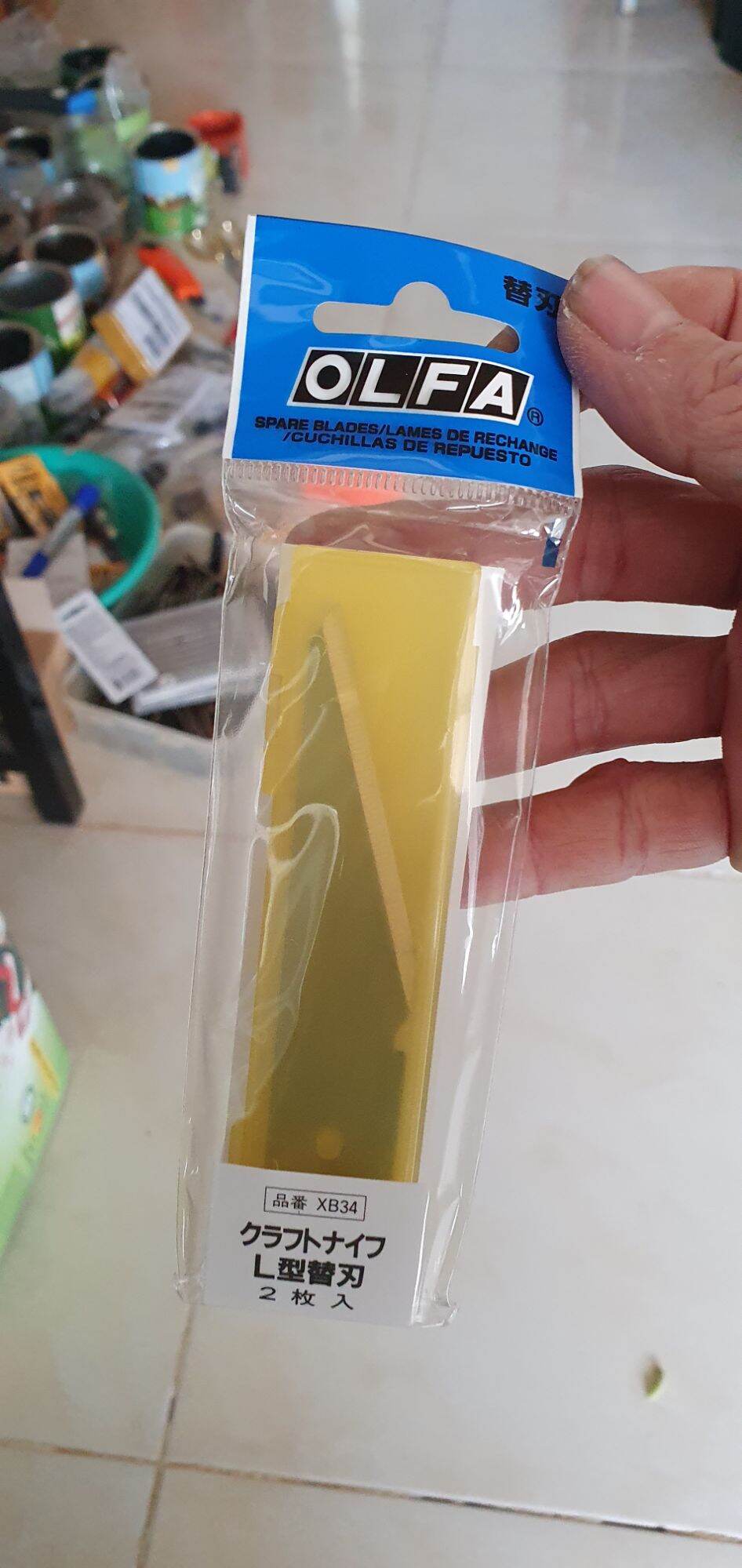 Lưỡi dao olfa 2 lưỡi