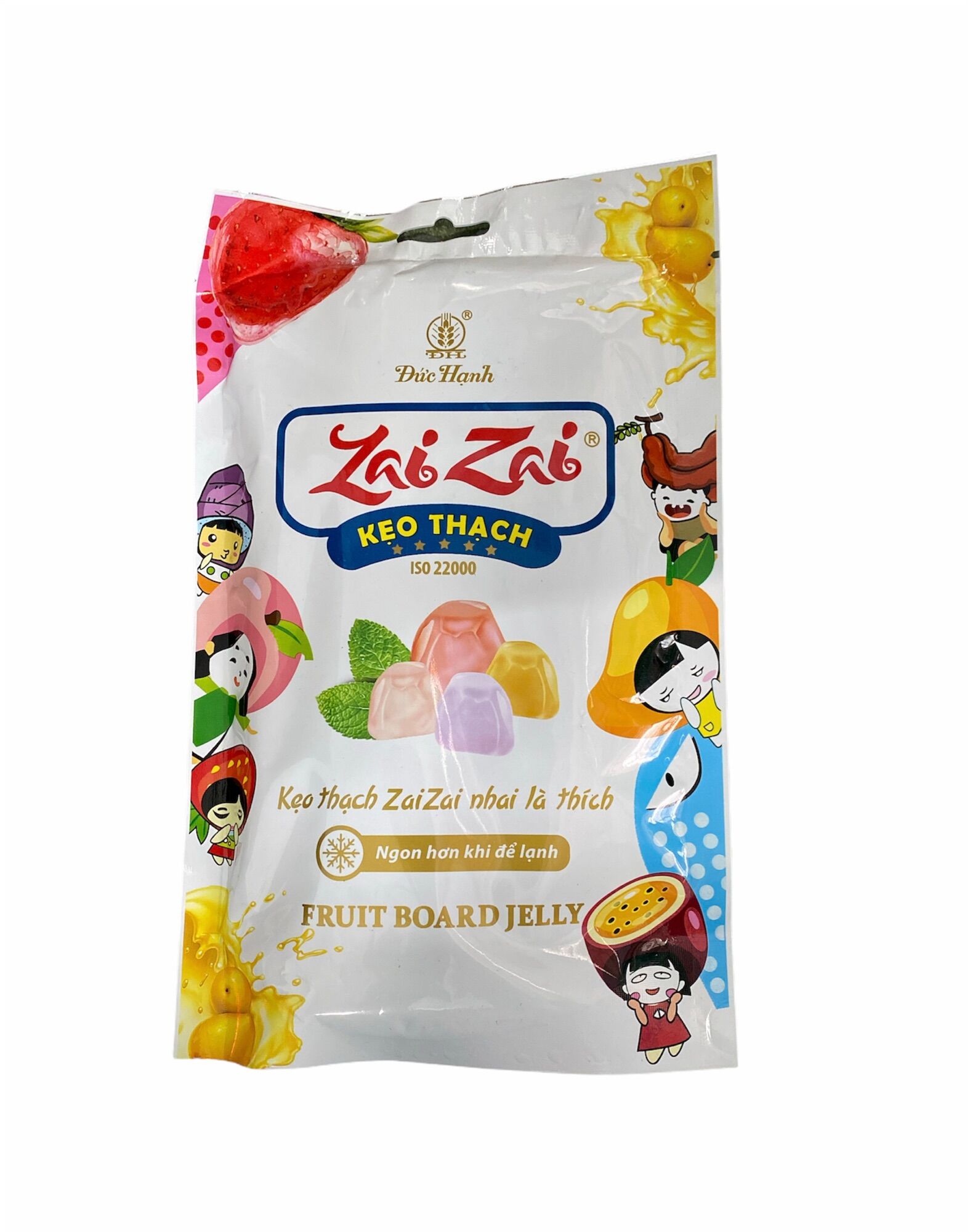 [HCM]Kẹo Thạch Zai Zai Đức Hạnh gói 320gram/350gram