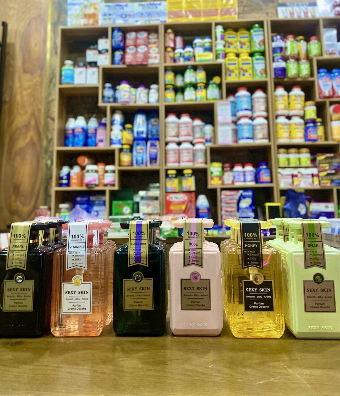 Sữa tắm nước hoa Pháp Sexy Skin